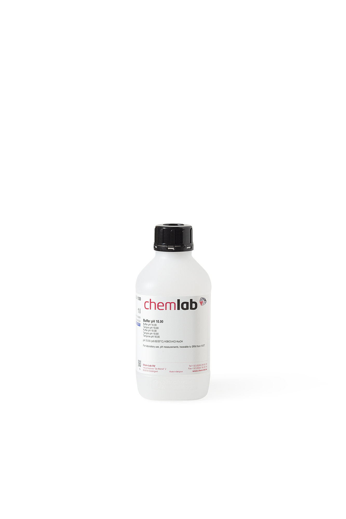 Buffer pH 10.00 (colored) 500ml1L