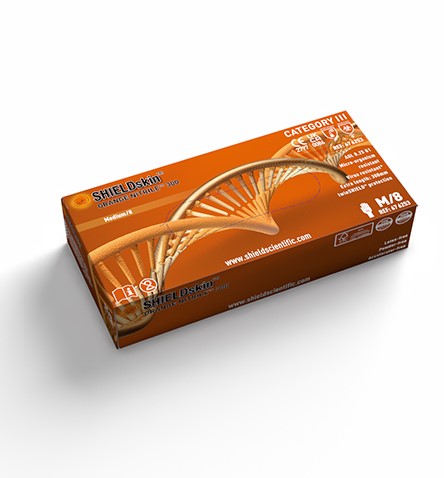 SHIELDskin™ ORANGE NITRILE™ 300 XSSMLXLXXL